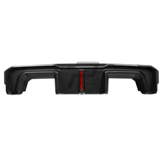 SQ Style Carbon Fiber Rear Diffuser Set With Brake Light V2 - BMW M4 G82 G83