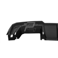 SQ Style Carbon Fiber Rear Diffuser Set With Brake Light V2 - BMW M3 G80 G81