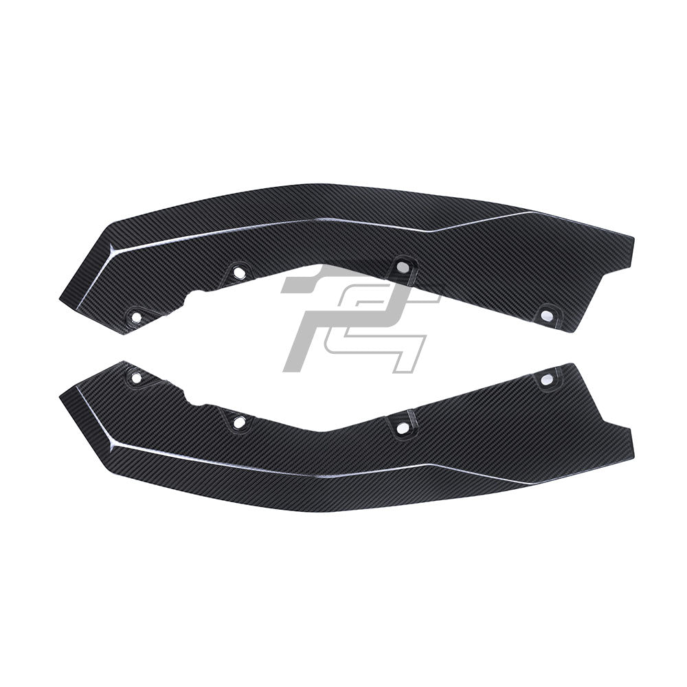 SQ Style Carbon Fiber Rear Diffuser Set With Brake Light V2 - BMW M4 G82 G83