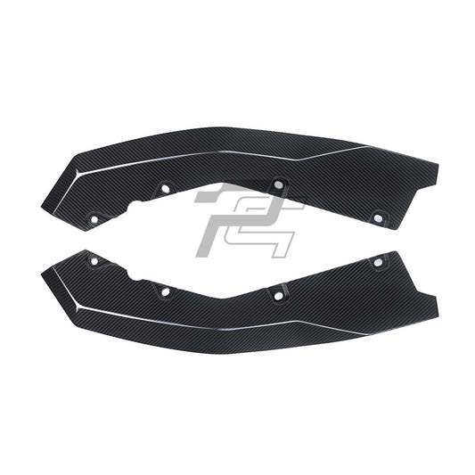 SQ Style Carbon Fiber Rear Diffuser Set With Brake Light V2 - BMW M4 G82 G83