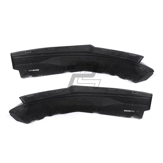 SQ Style Carbon Fiber Rear Diffuser Set With Brake Light V2 - BMW M4 G82 G83