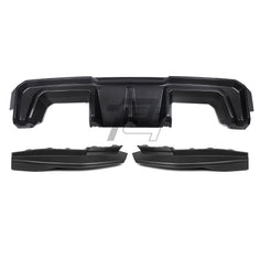 SQ Style Carbon Fiber Rear Diffuser Set V2 - BMW M4 G82 G83