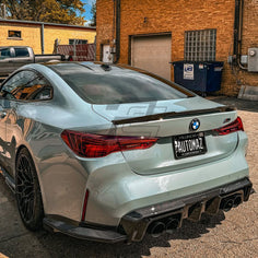 SQ Style Carbon Fiber Rear Diffuser Set V2 - BMW M4 G82 G83