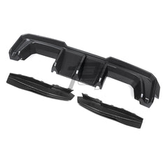 SQ Style Carbon Fiber Rear Diffuser Set V2 - BMW M4 G82 G83