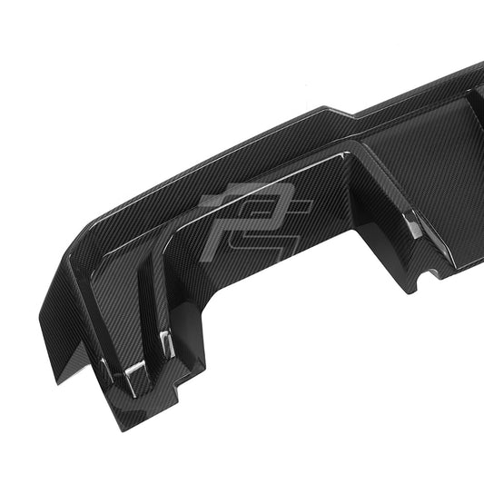 SQ Style Carbon Fiber Rear Diffuser Set V2 - BMW M4 G82 G83