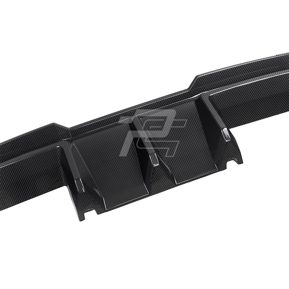 SQ Style Carbon Fiber Rear Diffuser Set V2 - BMW M4 G82 G83