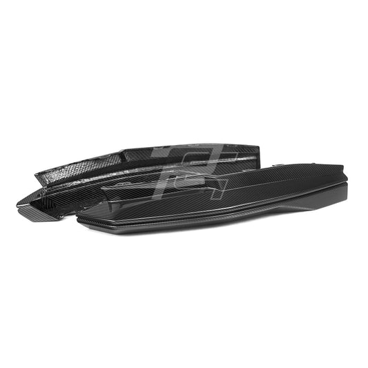 SQ Style Carbon Fiber Rear Diffuser Set V2 - BMW M4 G82 G83