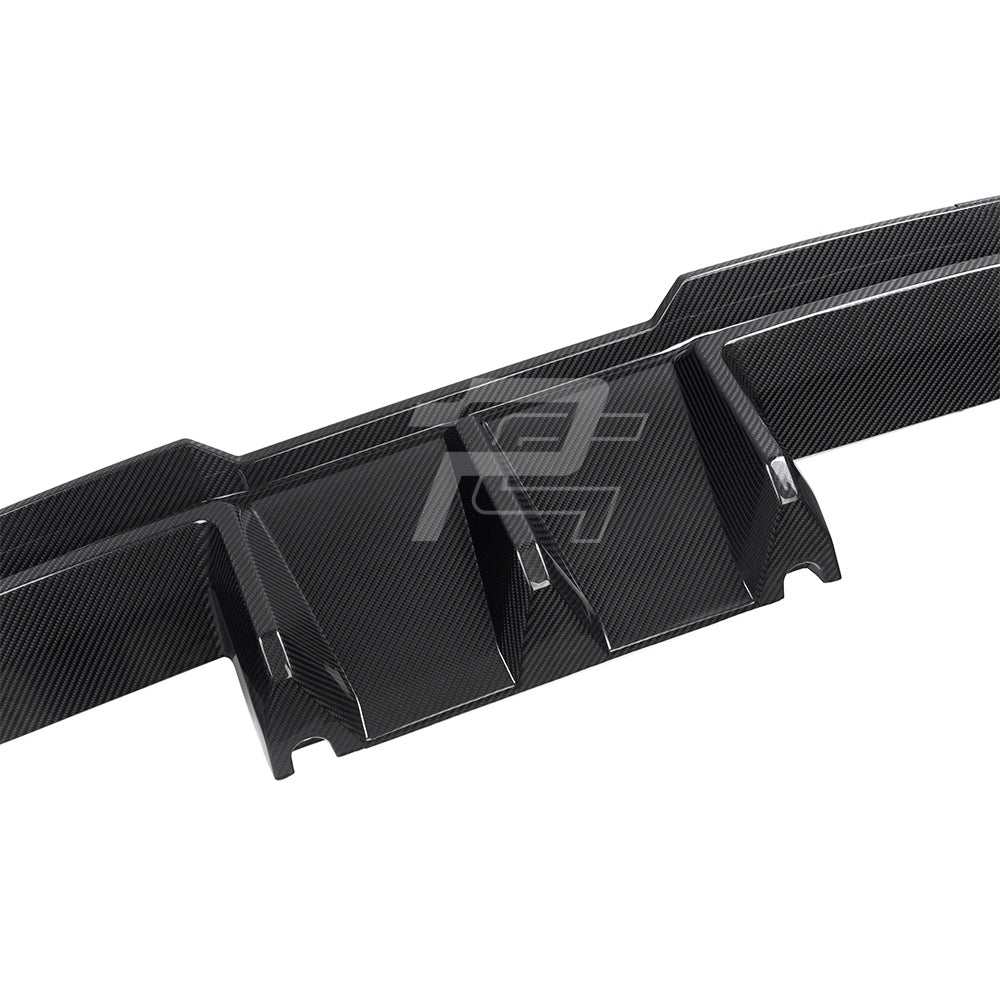 SQ Style Carbon Fiber Rear Diffuser Set V2 - BMW M3 G80 G81