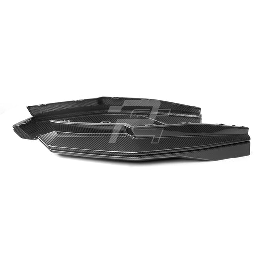 SQ Style Carbon Fiber Rear Diffuser Set V2 - BMW M3 G80 G81