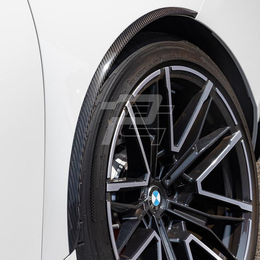 SQ Style Carbon Fiber Wheel Arch Trim - BMW M5 G90 G99