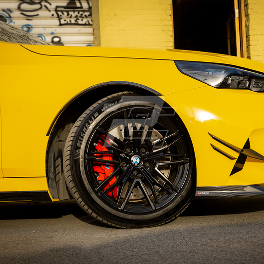 SQ Style Carbon Fiber Wheel Arch Trim - BMW M5 G90 G99