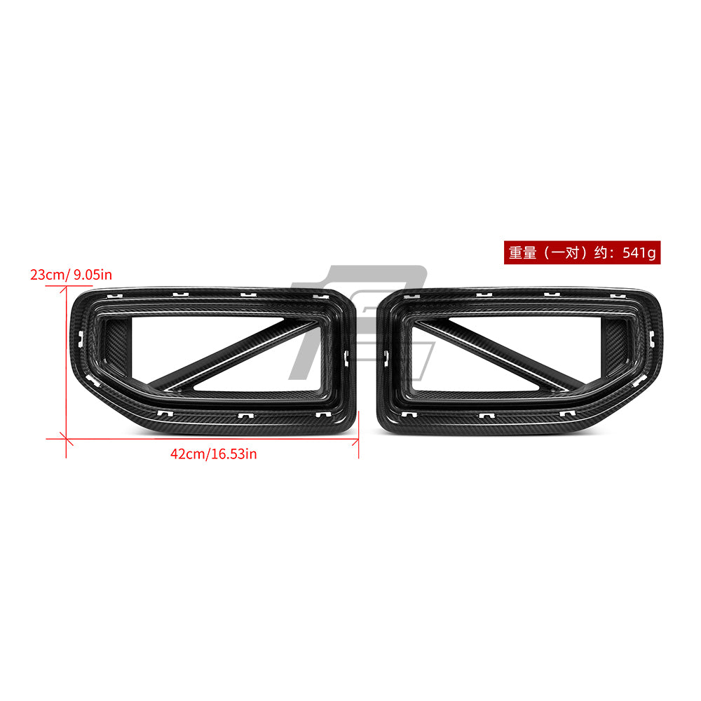 SQ Style Carbon Fiber Front Grill V1 - BMW M2 G87