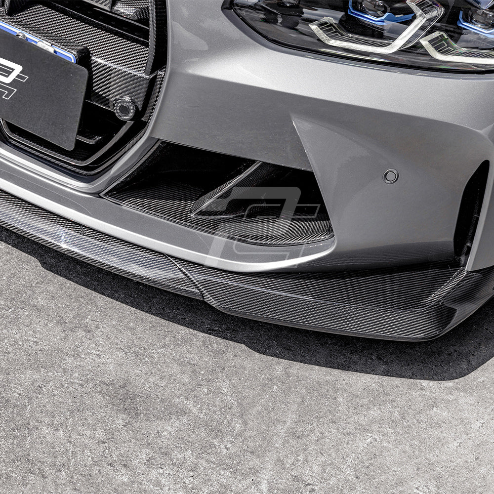 SQ Style Carbon Fiber Front Lip V2 - BMW M3 G80/G81 & M4 G82/G83