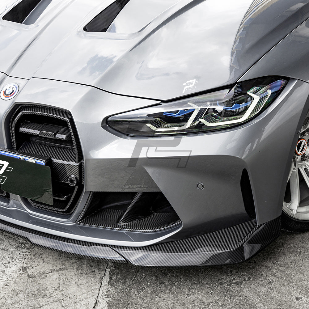 SQ Style Carbon Fiber Front Lip V2 - BMW M3 G80/G81 & M4 G82/G83
