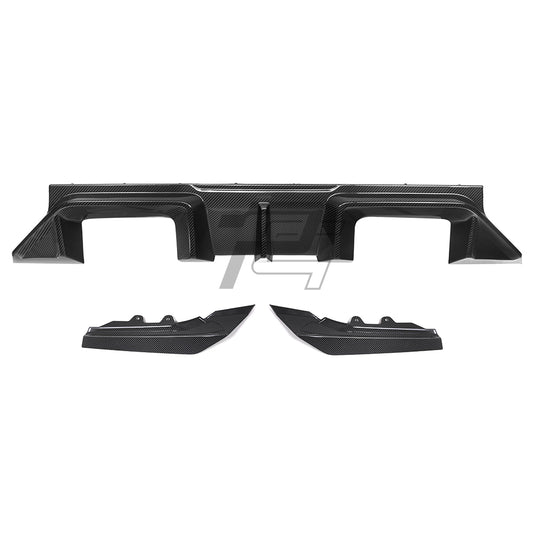SQ Style Carbon Fiber Rear Diffuser V2 - BMW M2 G87