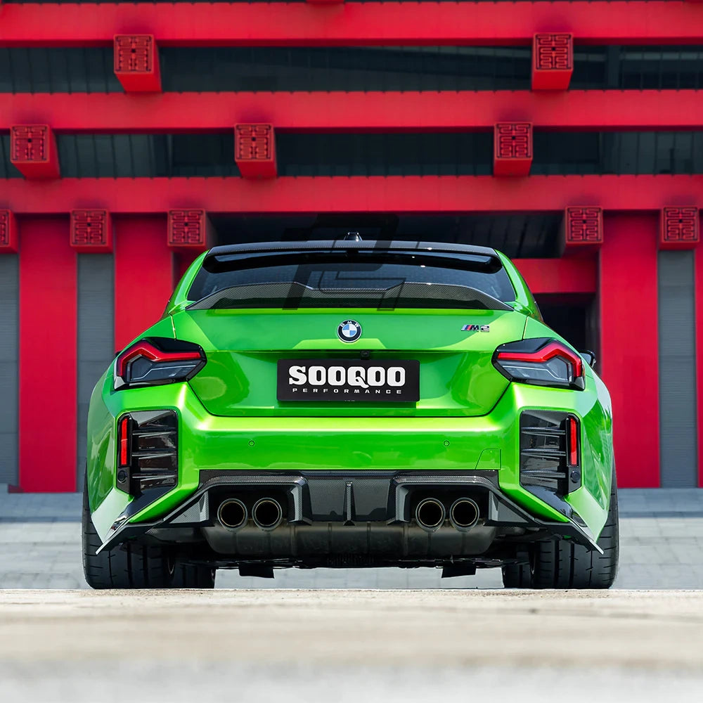 SQ Style Carbon Fiber Rear Diffuser V2 - BMW M2 G87