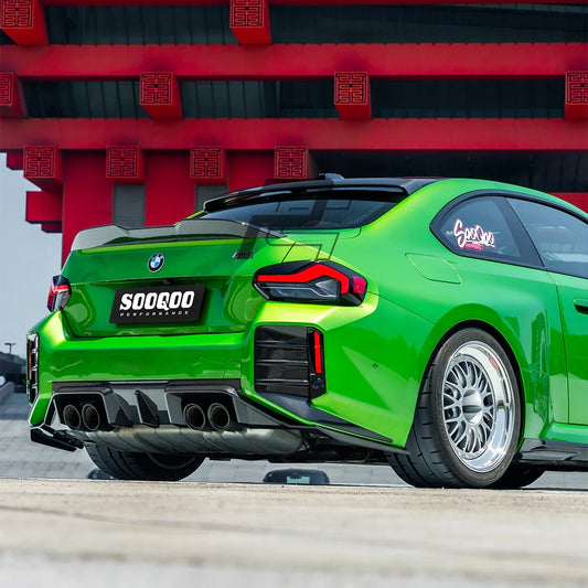 SQ Style Carbon Fiber Rear Diffuser V2 - BMW M2 G87