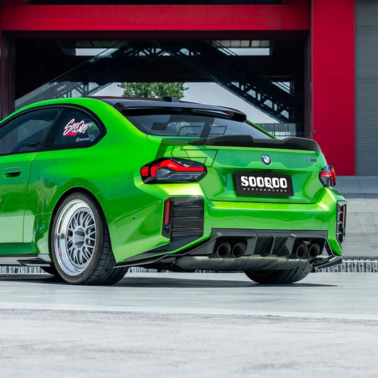 SQ Style Carbon Fiber Rear Diffuser V2 - BMW M2 G87