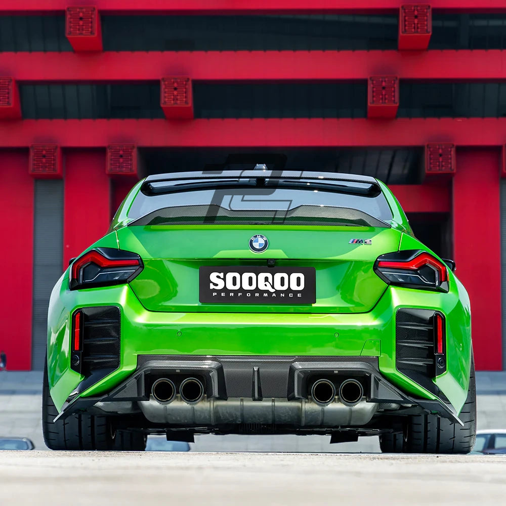 SQ Style Carbon Fiber Rear Diffuser V2 - BMW M2 G87