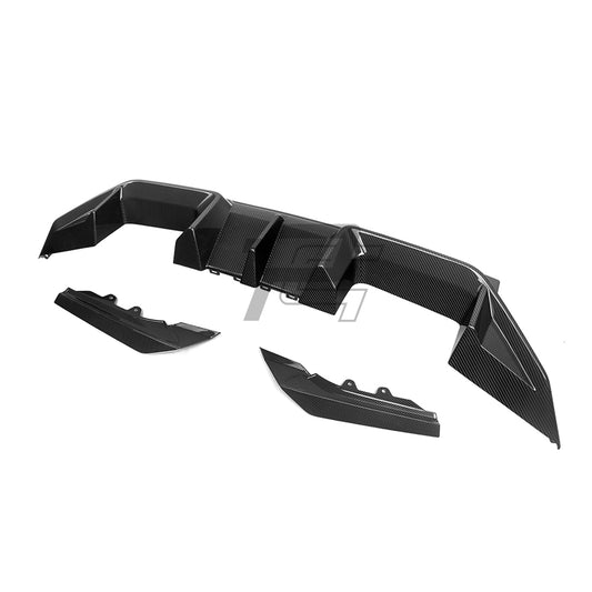 SQ Style Carbon Fiber Rear Diffuser V2 - BMW M2 G87