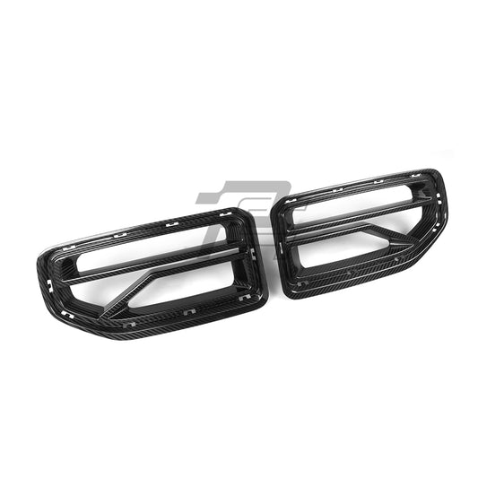 SQ Style Carbon Fiber Front Grill V2 - BMW M2 G87