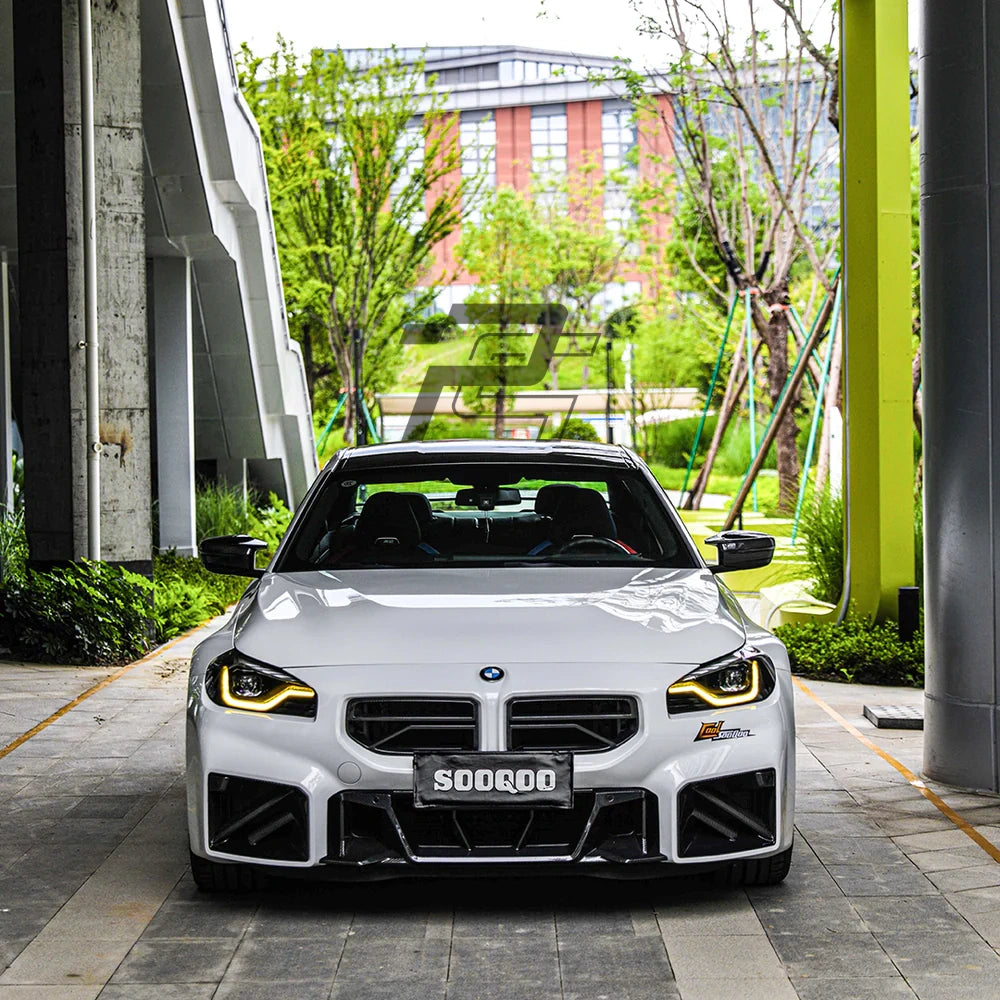 SQ Style Carbon Fiber Front Grill V2 - BMW M2 G87