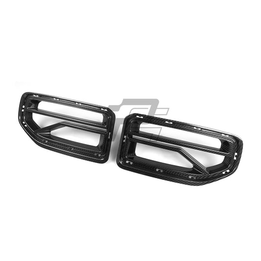SQ Style Carbon Fiber Front Grill V2 - BMW M2 G87