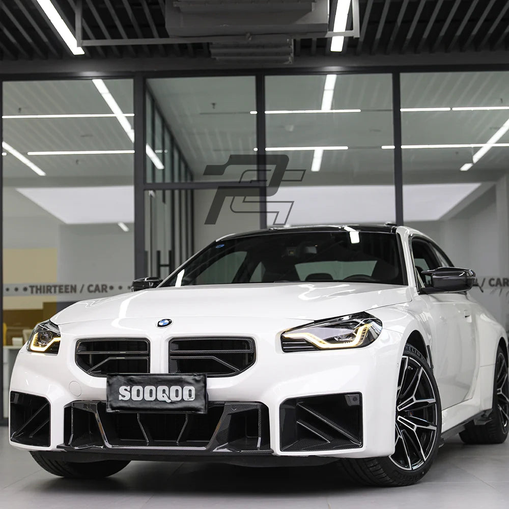 SQ Style Carbon Fiber Front Grill V2 - BMW M2 G87