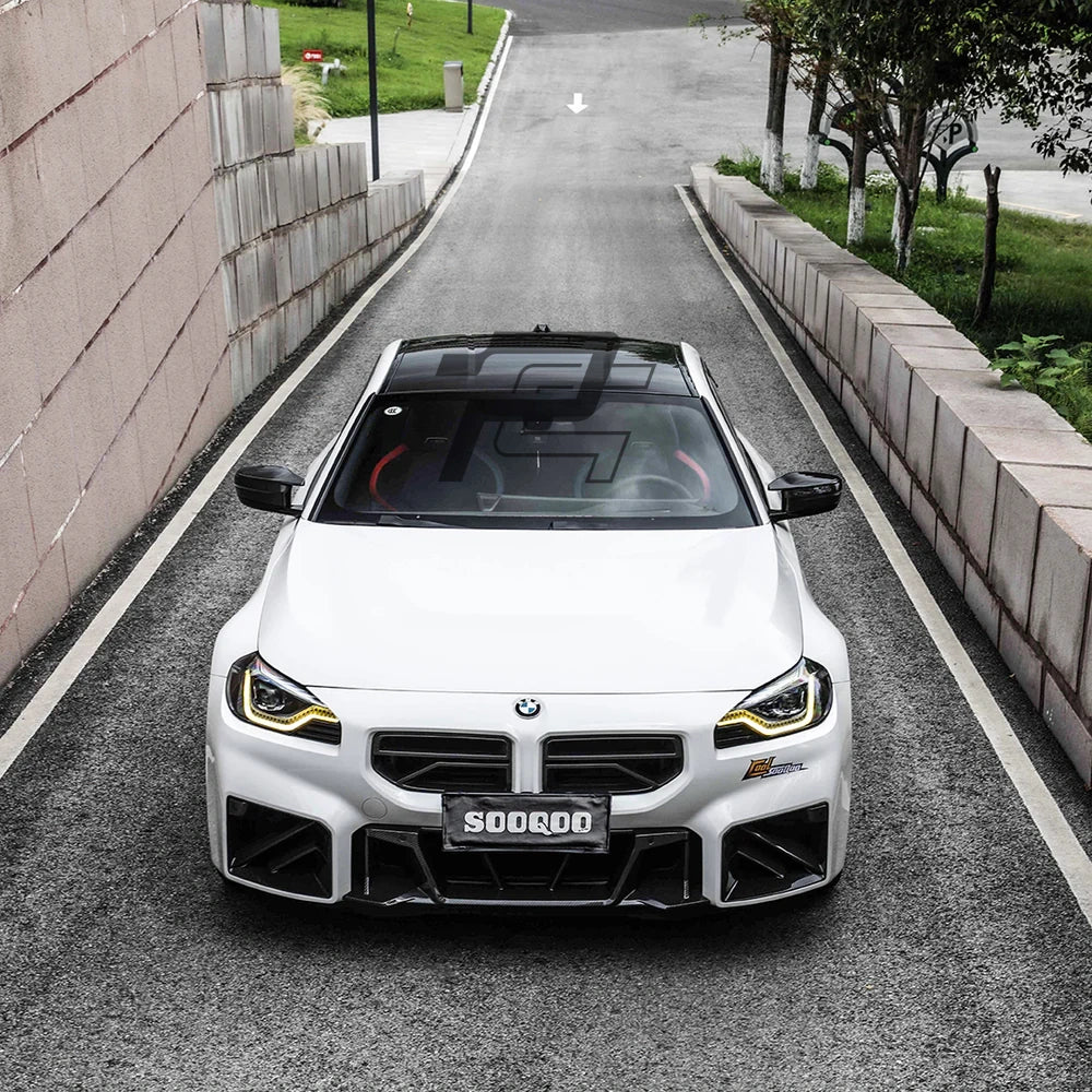SQ Style Carbon Fiber Front Grill V2 - BMW M2 G87
