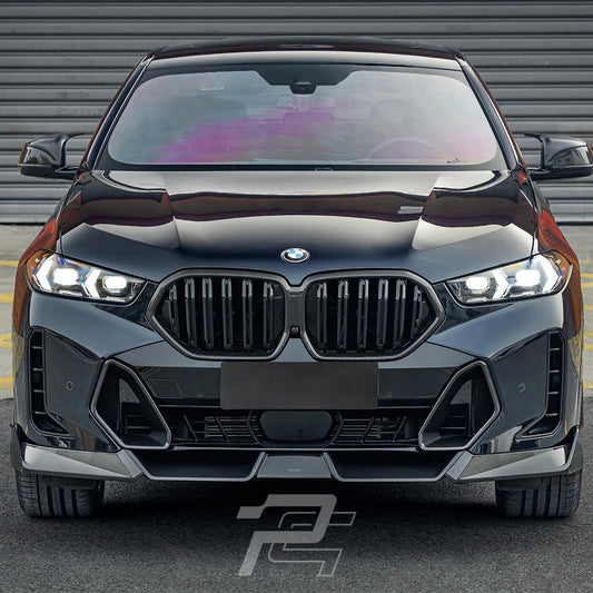 SQ Style Carbon Fiber Front Lip - BMW X6 G06 LCI