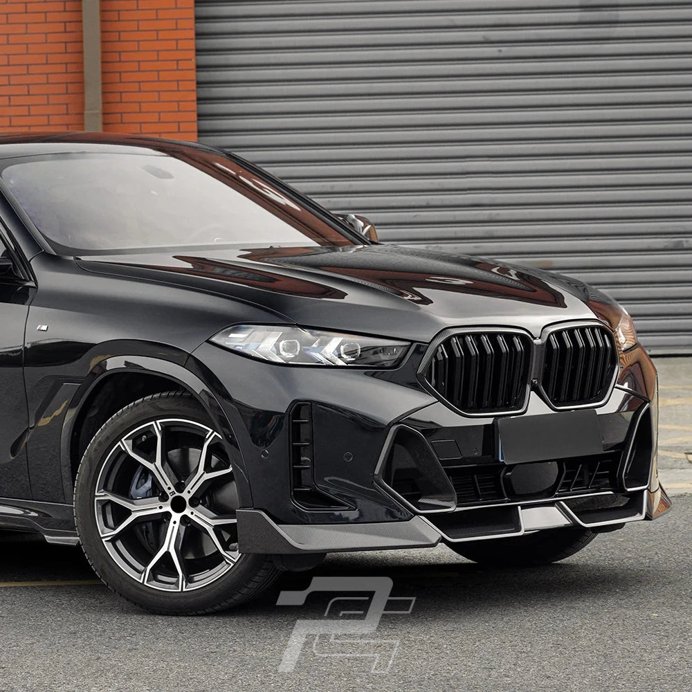 SQ Style Carbon Fiber Front Lip - BMW X6 G06 LCI
