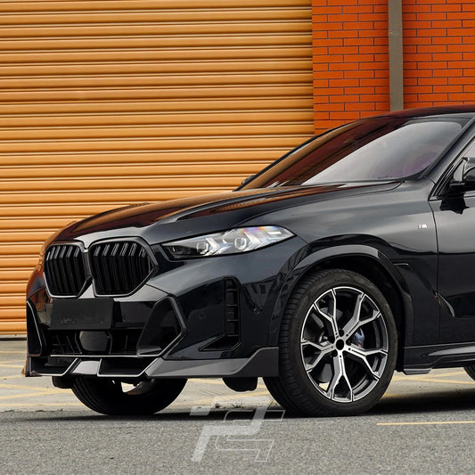 SQ Style Carbon Fiber Front Lip - BMW X6 G06 LCI