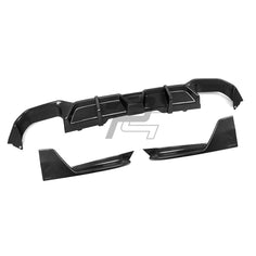 SQ Style Carbon Fiber Rear Diffuser - BMW X4 G02 LCI