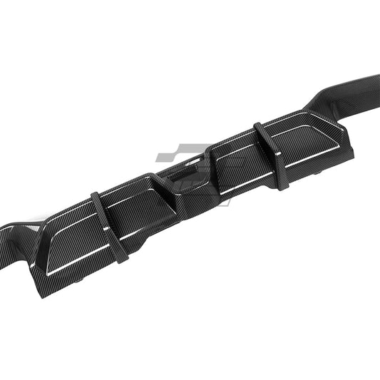 SQ Style Carbon Fiber Rear Diffuser - BMW X4 G02 LCI