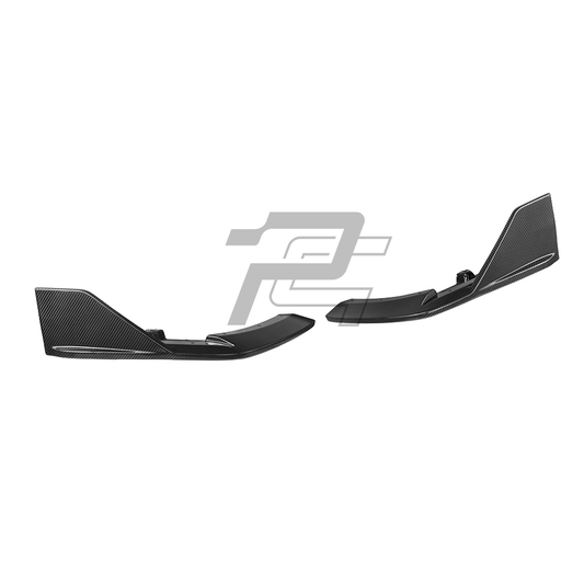 SQ Style Carbon Fiber Rear Diffuser With Brake Light - BMW X6 G06