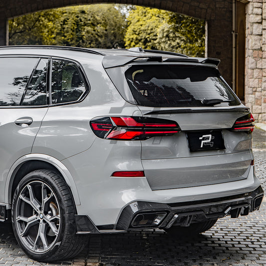 SQ Style Carbon Fiber Rear Diffuser - BMW X5 G05