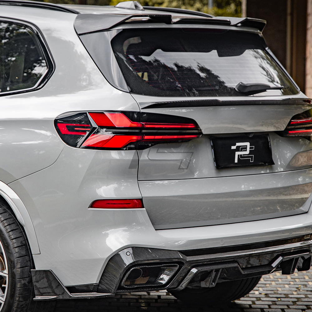 SQ Style Carbon Fiber Rear Diffuser - BMW X5 G05