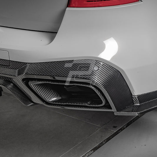 SQ Style Carbon Fiber Exhaust Tips - BMW X5 G05