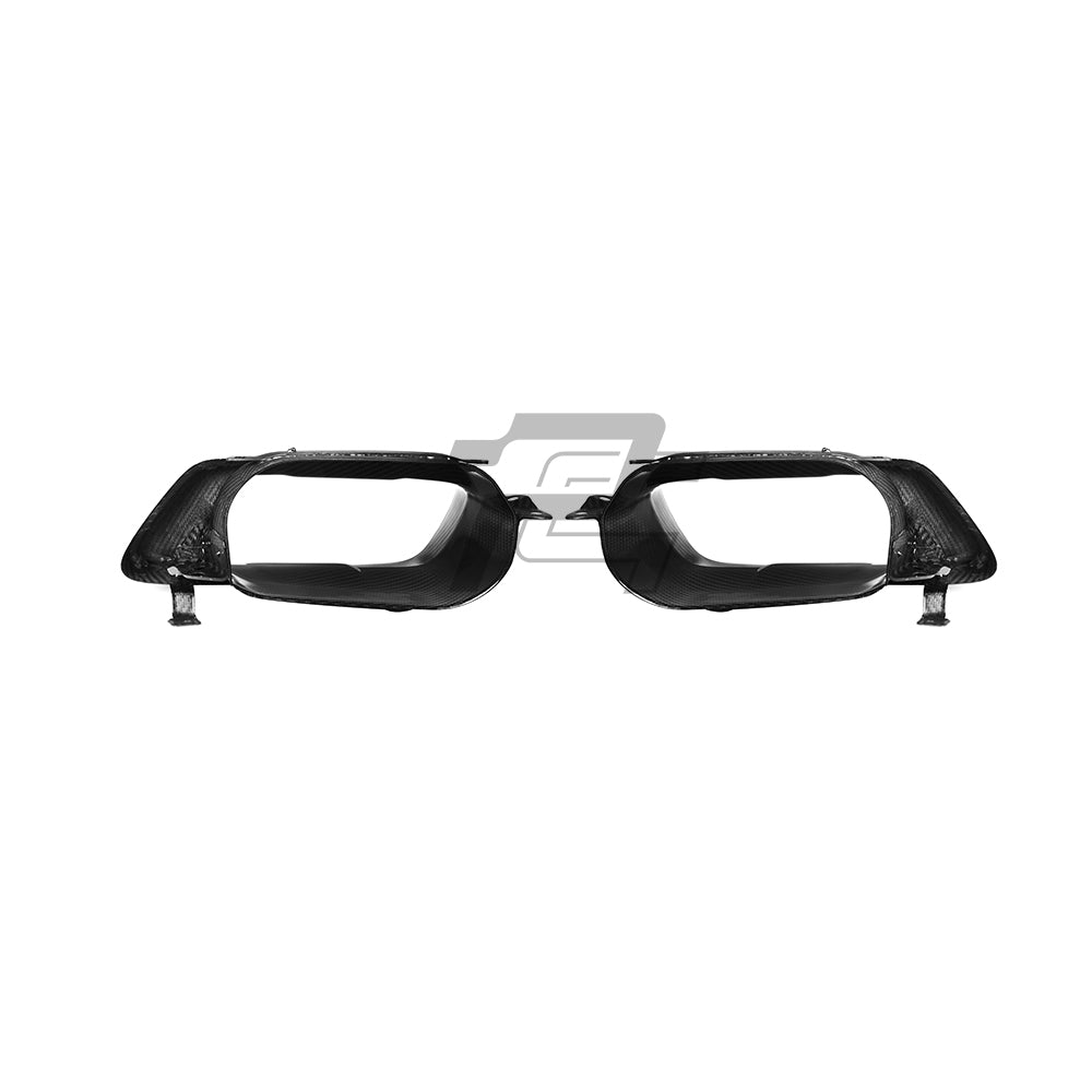 SQ Style Carbon Fiber Exhaust Tips - BMW X5 G05