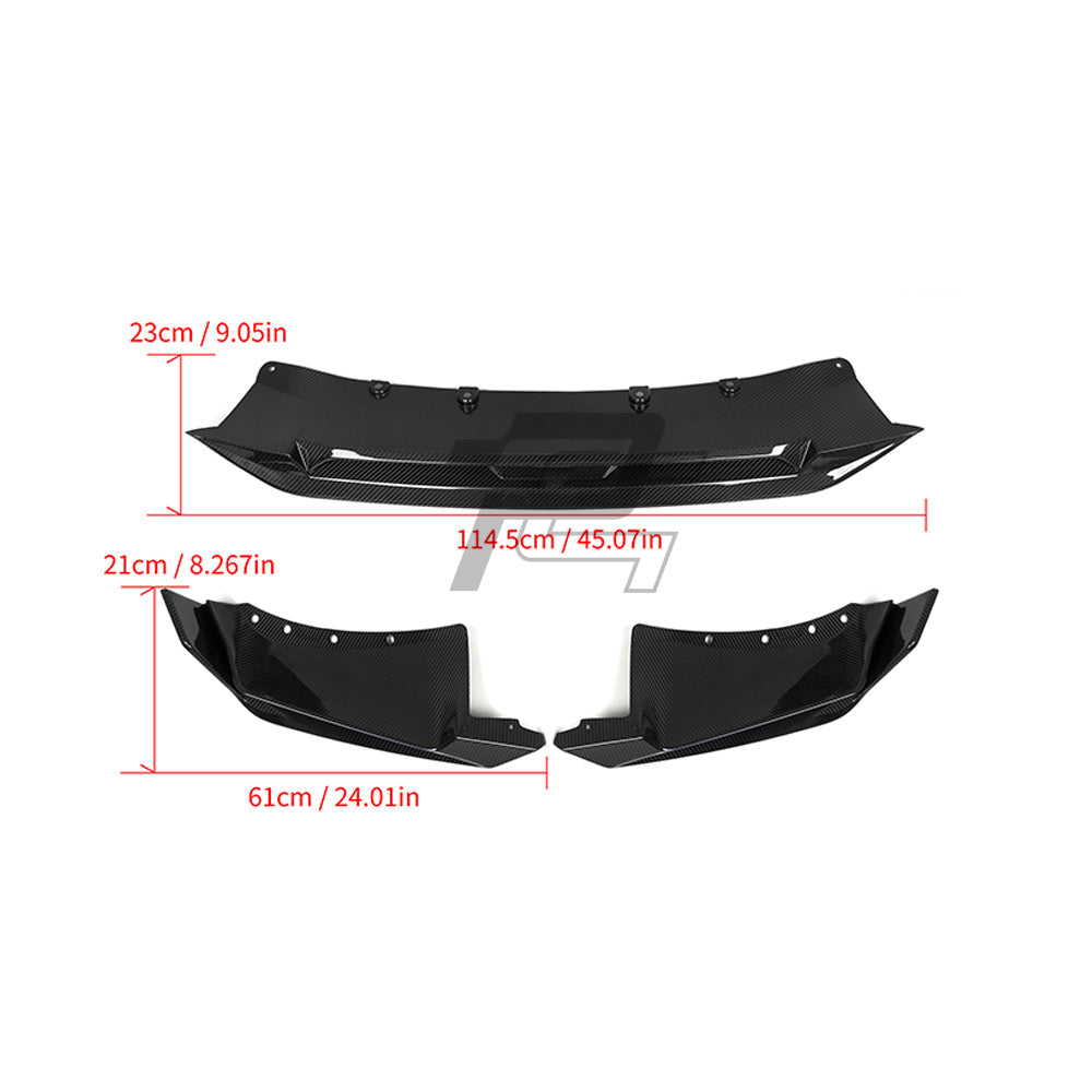 SQ Style Carbon Fiber Front Lip - BMW X5 G05 LCI