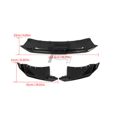 SQ Style Carbon Fiber Front Lip - BMW X5 G05 LCI