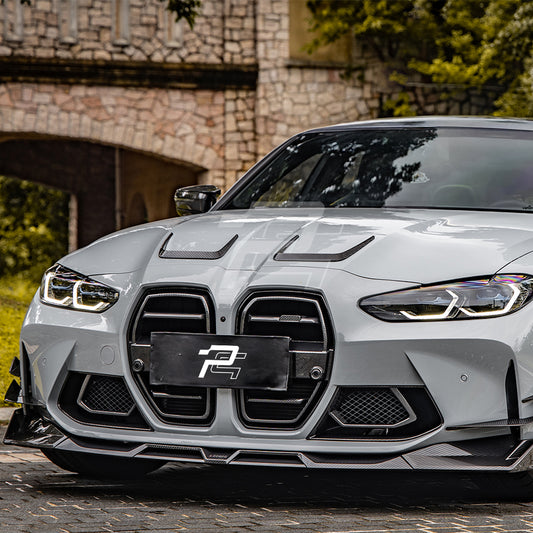 Dry Carbon Fiber Hood Trim - BMW M3 G80/G81 & M4 G82/G83