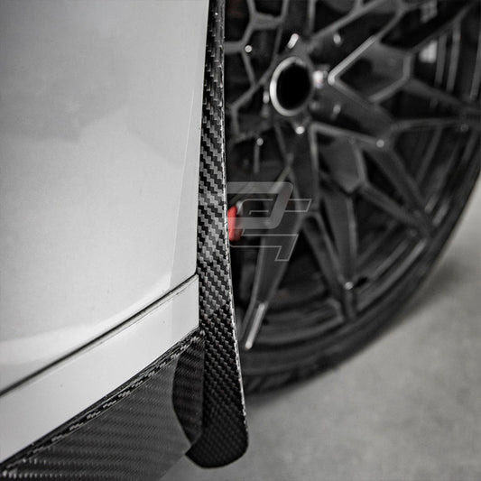 SQ Style Carbon Fiber Front Mud Flaps - BMW M3 G80