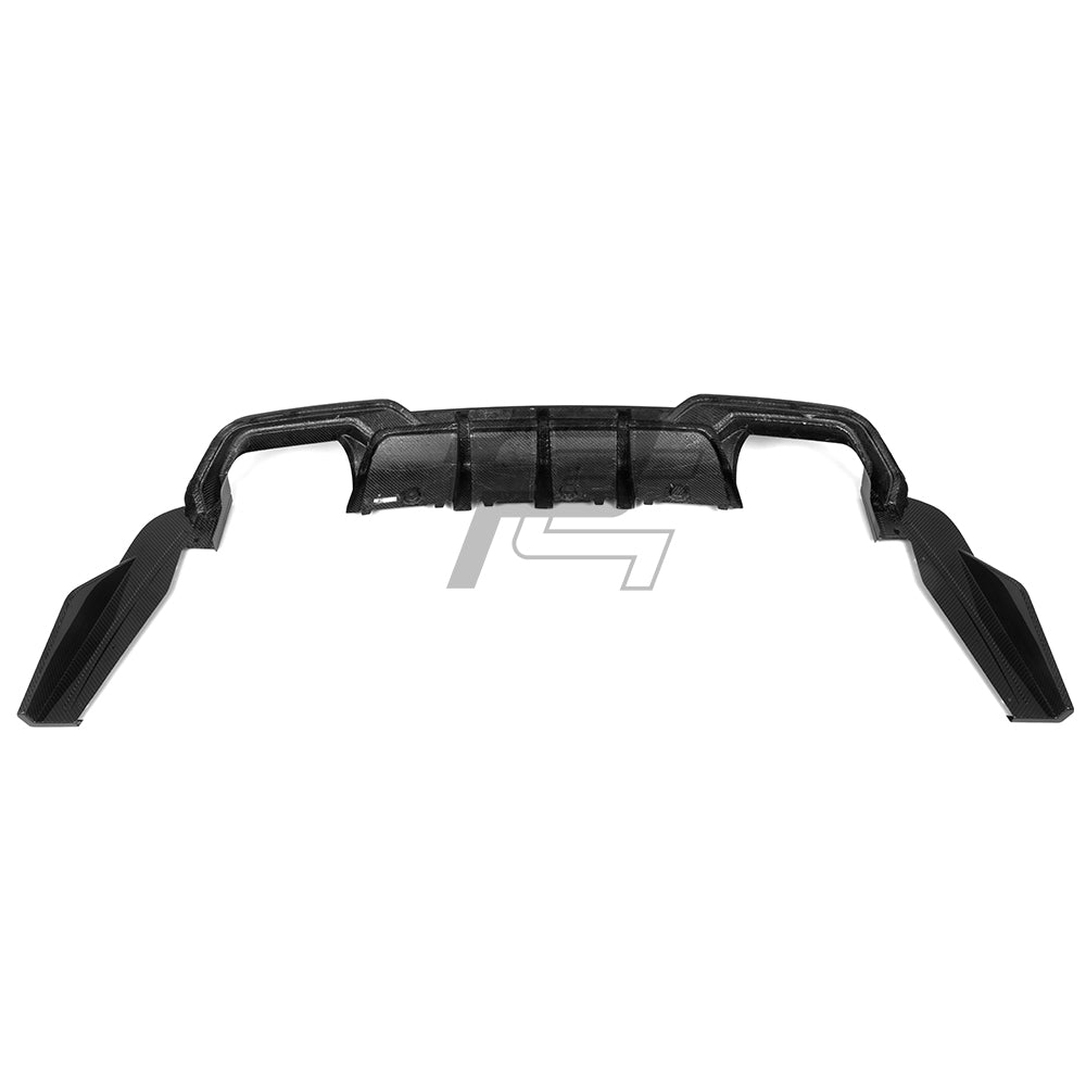 SQ Style Carbon Fiber Diffuser - BMW M8 F91 & F92