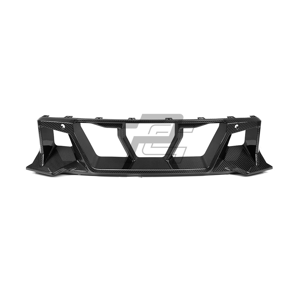 SQ Style Carbon Fiber Front Bumper Center Trim - BMW M2 G87