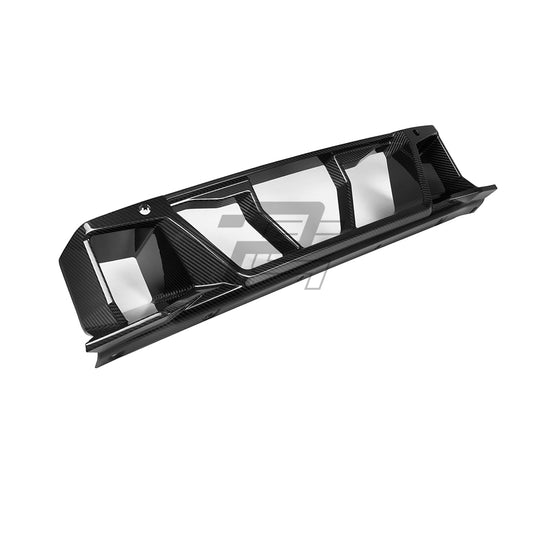 SQ Style Carbon Fiber Front Bumper Center Trim - BMW M2 G87