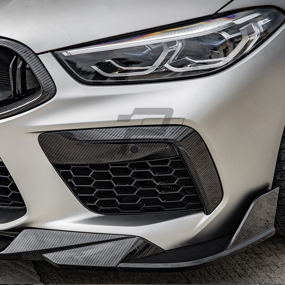 SQ Style Carbon Fiber Front Lip - BMW M8 F91 & F92 & F93