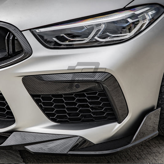 SQ Style Carbon Fiber Front Lip - BMW M8 F91 & F92 & F93
