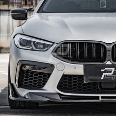 SQ Style Carbon Fiber Front Lip - BMW M8 F91 & F92 & F93