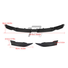 SQ Style Carbon Fiber Front Lip - BMW M8 F91 & F92 & F93